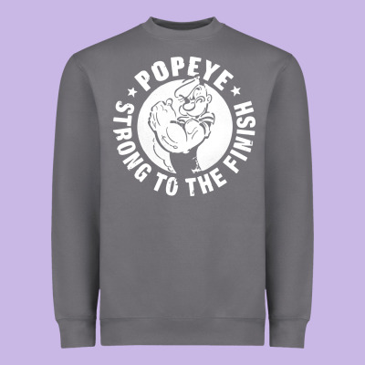Strong To The Finish Heavyweight Sweatshirt Designed By Artisfamous