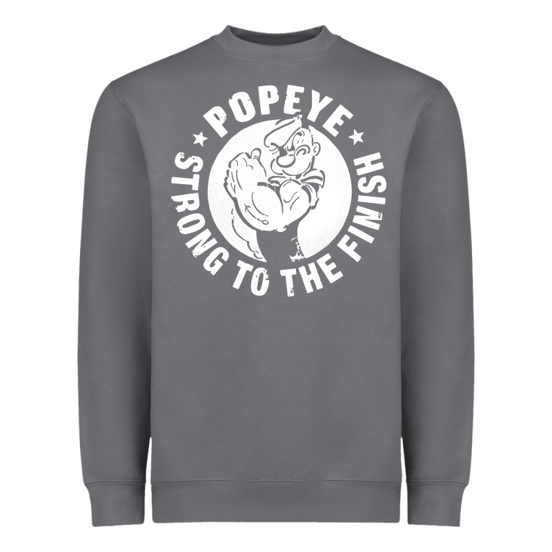 Strong To The Finish Heavyweight Sweatshirt by artisFamous | Teevron