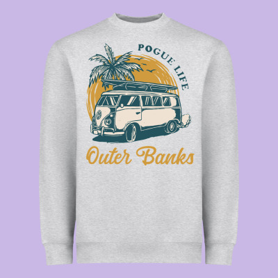 Outer Banks Pogue Life. Heavyweight Sweatshirt Designed By Artisfamous