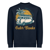 Navy outer banks pogue life. Heavyweight Sweatshirt - artisFamous