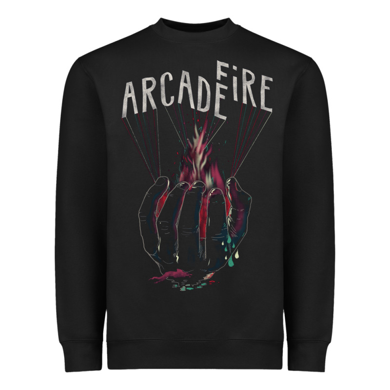 Arcade Fire Hand Heavyweight Sweatshirt by artisFamous | Teevron