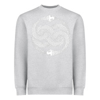 Heather Grey auryn neverending story Heavyweight Sweatshirt - artisFamous