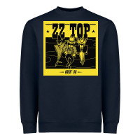 Navy zz top  goin  50 Heavyweight Sweatshirt - artisFamous