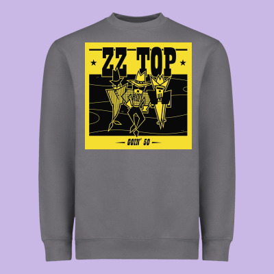 Zz Top  Goin  50 Heavyweight Sweatshirt Designed By Artisfamous