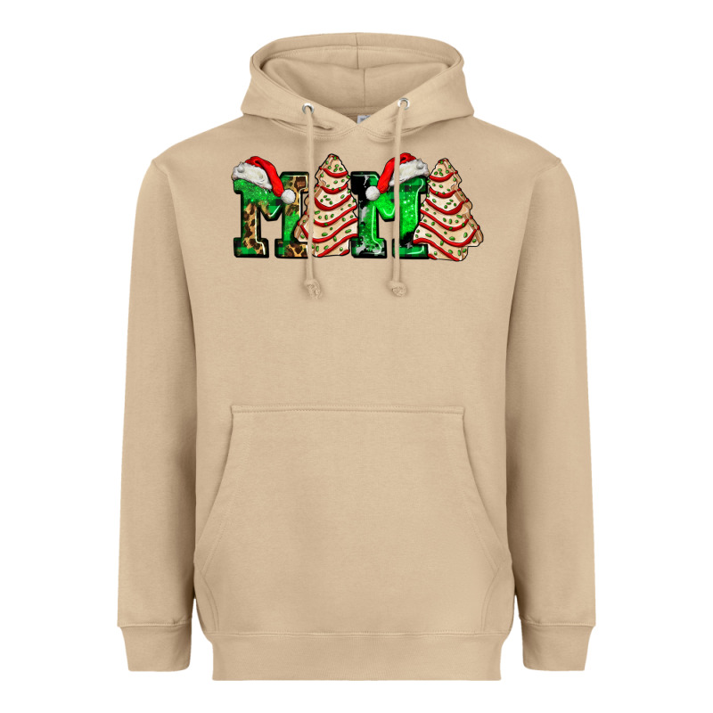 Mama With Christmas Tree Cake Ado Heavyweight Hoodie by AdoDesignShop | Teevron