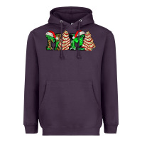 Plum mama with christmas tree cake ado Heavyweight Hoodie - AdoDesignShop