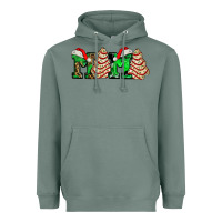 Sage mama with christmas tree cake ado Heavyweight Hoodie - AdoDesignShop