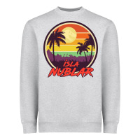 Heather Grey isla nublar holiday Heavyweight Sweatshirt - artisFamous