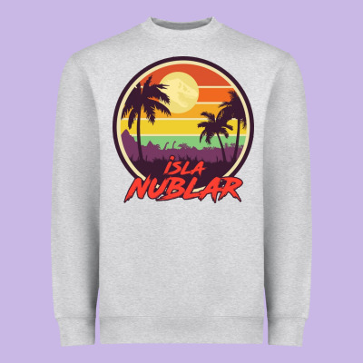 Isla Nublar Holiday Heavyweight Sweatshirt Designed By Artisfamous