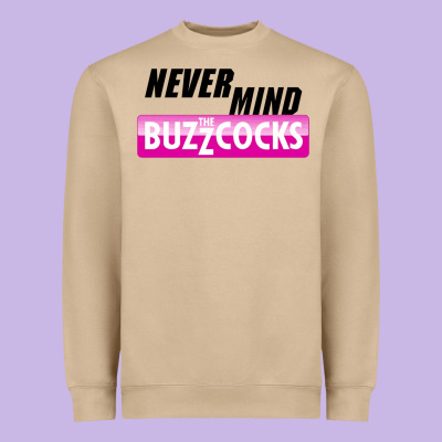 Never Mind The Buzzcocks Heavyweight Sweatshirt Designed By Artisfamous