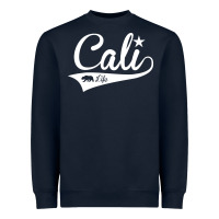 Navy camo cali Heavyweight Sweatshirt - artisFamous