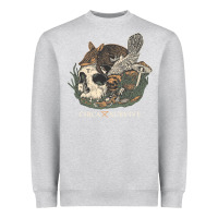 Heather Grey Circa Survive Heavyweight Sweatshirt - artisFamous