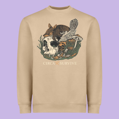 Circa Survive Heavyweight Sweatshirt Designed By Artisfamous