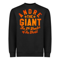 Black andre the giant 8th wonder of the world Heavyweight Sweatshirt - artisFamous