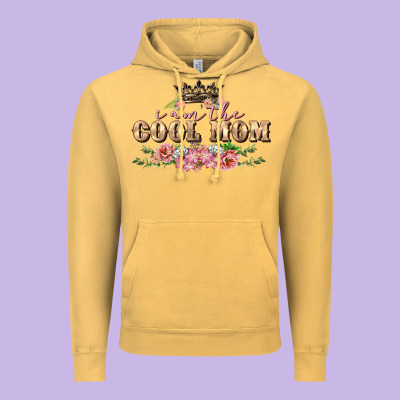 I Am The Cool Mom Mother's Day Vintage Hoodie Designed By Fadigitalartstudio