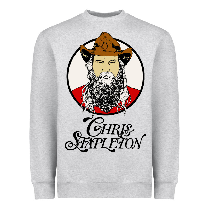 Chris Stapleton Heavyweight Sweatshirt by artisFamous | Teevron