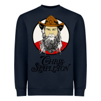 Navy chris stapleton Heavyweight Sweatshirt - artisFamous