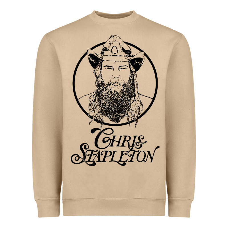 Chris Stapleton Heavyweight Sweatshirt by artisFamous | Teevron