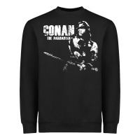 Black conan the barbarian vintage Heavyweight Sweatshirt - artisFamous