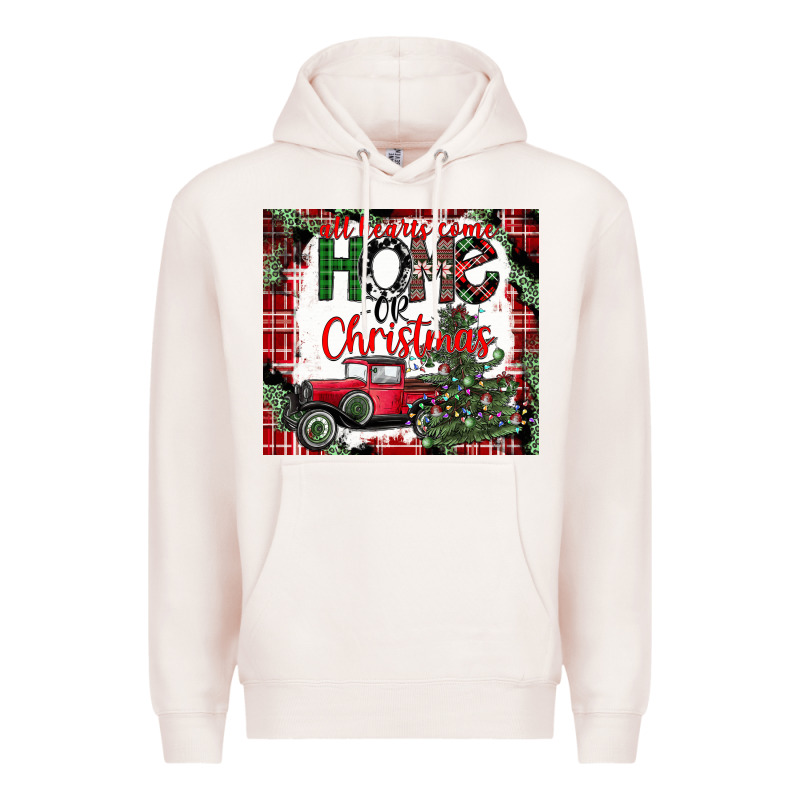 Christmas Homecoming Celebration Premium Hoodie by CowhideDigitalArt | Teevron