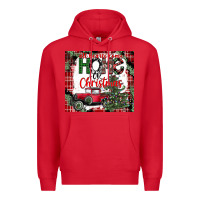 Red christmas homecoming celebration Premium Hoodie - CowhideDigitalArt