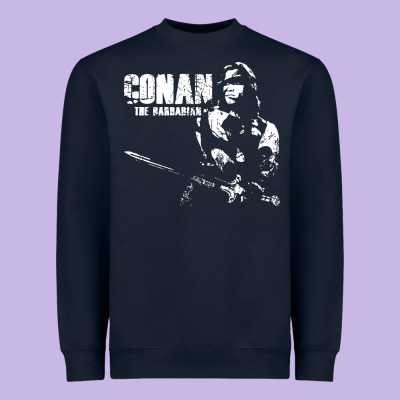 Conan The Barbarian Vintage Heavyweight Sweatshirt Designed By Artisfamous