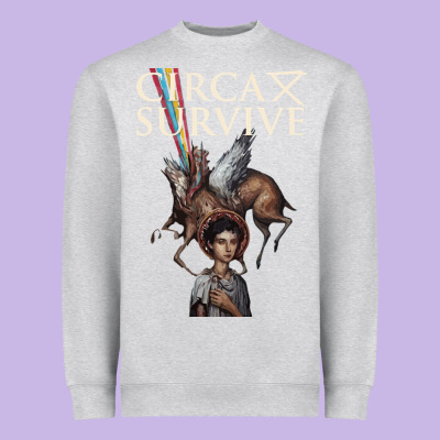 Circa Survive Heavyweight Sweatshirt Designed By Artisfamous