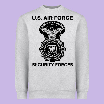 Air Force Security Forces Heavyweight Sweatshirt Designed By Artisfamous