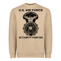Mushroom air force security forces Heavyweight Sweatshirt - artisFamous