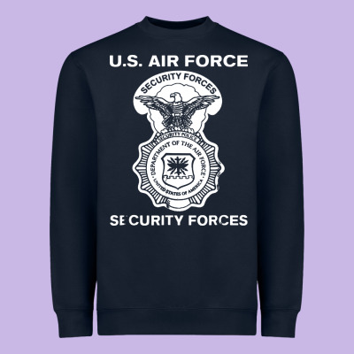 Air Force Security Forces Heavyweight Sweatshirt Designed By Artisfamous