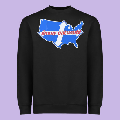 Jimmy Eat World Heavyweight Sweatshirt Designed By Artisfamous