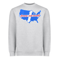 Heather Grey Jimmy Eat World Heavyweight Sweatshirt - artisFamous