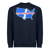 Navy Jimmy Eat World Heavyweight Sweatshirt - artisFamous