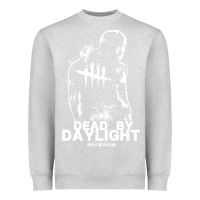 Heather Grey dead by daylight Heavyweight Sweatshirt - artisFamous