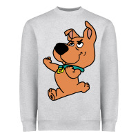 Heather Grey scrappy doo fists Heavyweight Sweatshirt - artisFamous