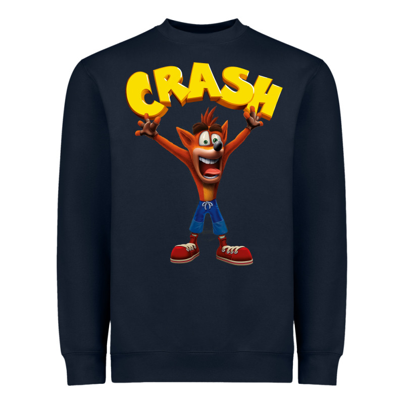 Crash Bandicoot Heavyweight Sweatshirt by artisFamous | Teevron