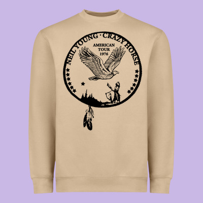 American Tour 1976 Heavyweight Sweatshirt Designed By Artisfamous