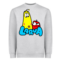 Larva Cartoon Heavyweight Sweatshirt | Teevron