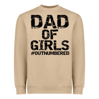 Mushroom dad of girls Heavyweight Sweatshirt - artisFamous