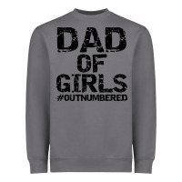 Storm dad of girls Heavyweight Sweatshirt - artisFamous