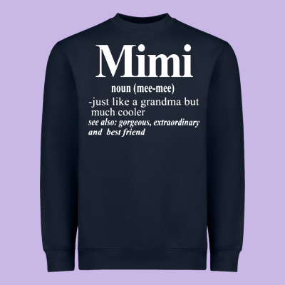 Mimi Heavyweight Sweatshirt Designed By Artisfamous