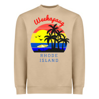 Mushroom weekapaug, rhode island sunset Heavyweight Sweatshirt - artisFamous