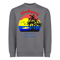 Storm weekapaug, rhode island sunset Heavyweight Sweatshirt - artisFamous