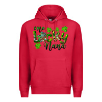 Cardinal St. Patrick's Day One Lucky Nana Premium Hoodie - RanaPortraitStore