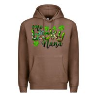 Chestnut St. Patrick's Day One Lucky Nana Premium Hoodie - RanaPortraitStore