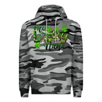 Slate Camo St. Patrick's Day One Lucky Nana Premium Hoodie - RanaPortraitStore