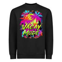 Black vacay mode Heavyweight Sweatshirt - BarkalooDesign