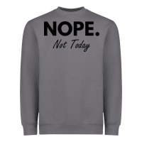Storm nope not today Heavyweight Sweatshirt - artisFamous
