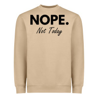 Mushroom nope not today Heavyweight Sweatshirt - artisFamous