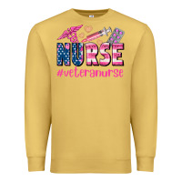 Antique Gold veteran nurse Premium Sweatshirt - AdoDesignShop